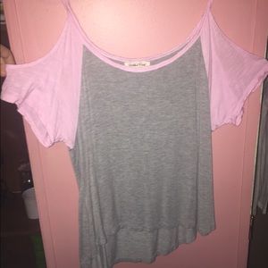 Off the shoulder top.